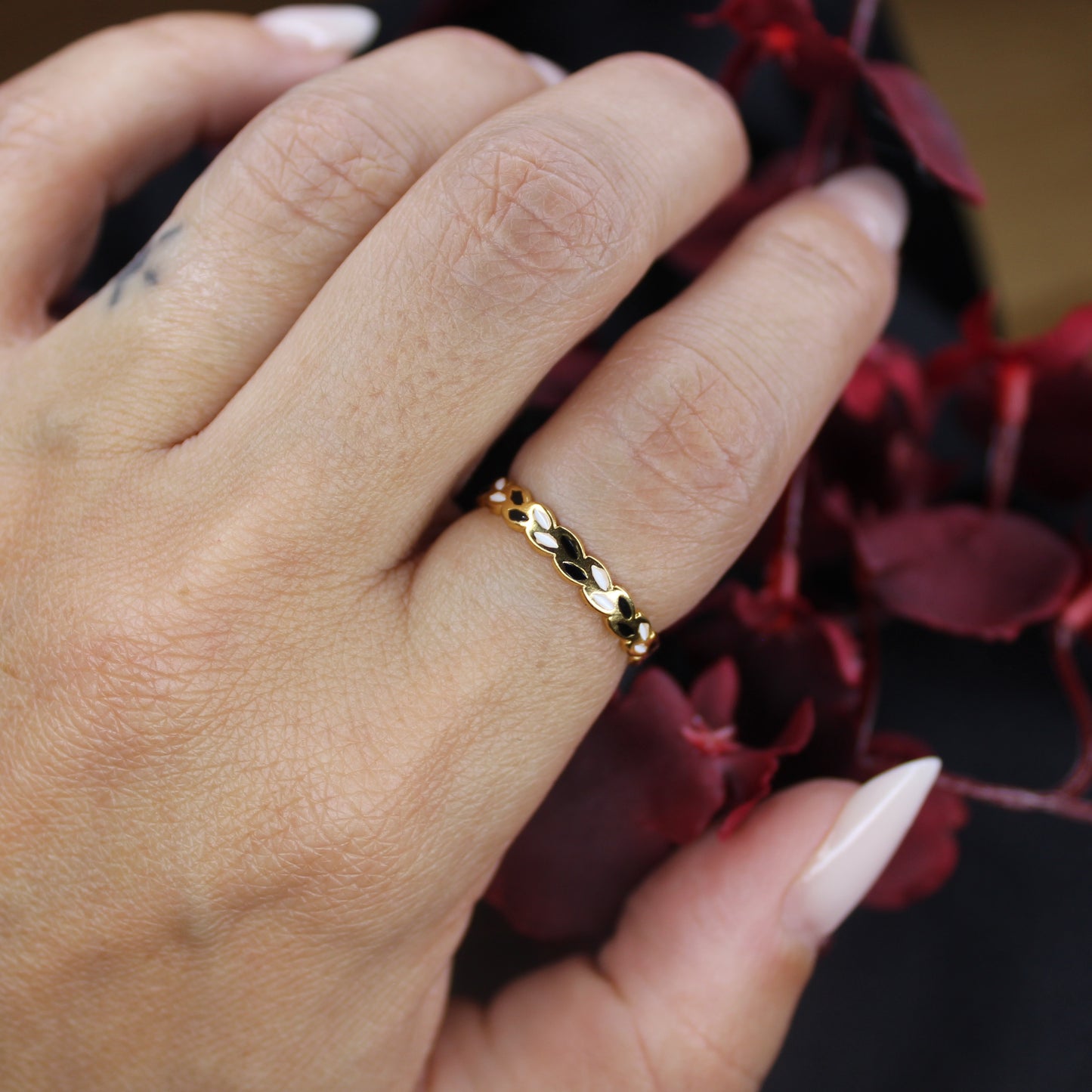 Anello Foglie